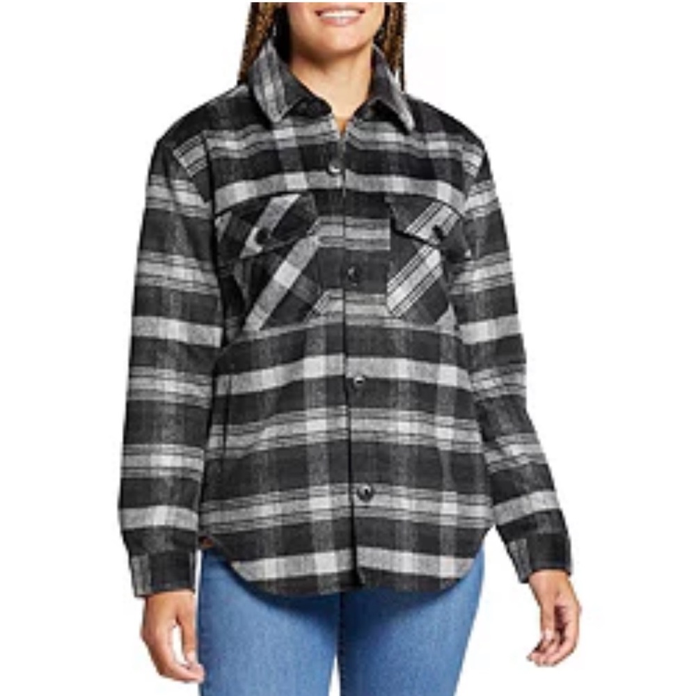 Plaid Shacket - image 1